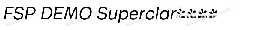 FSP DEMO Superclar字体转换 FSP DEMO Superclar字体转换